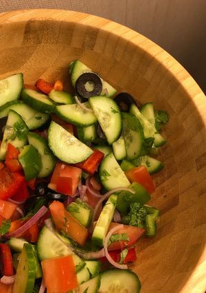 صورة لوصفة سلطة خضراء 🥗 - كيتو - Keto Salad