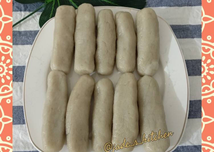 Resep Pempek Palembang (panjang / lenjer kecil) yang Enak Banget