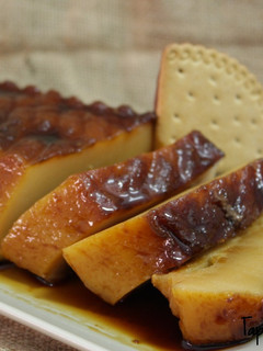 Una foto de Flan de galletas