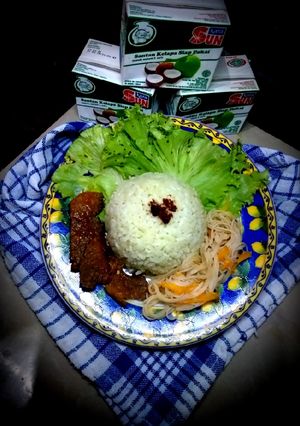 Foto resep Nasi Uduk Hijau