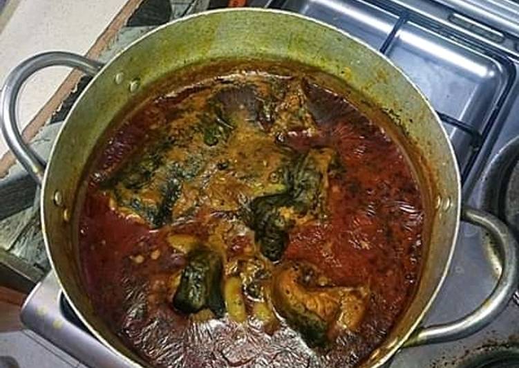 Steps to Prepare Speedy Banga soup