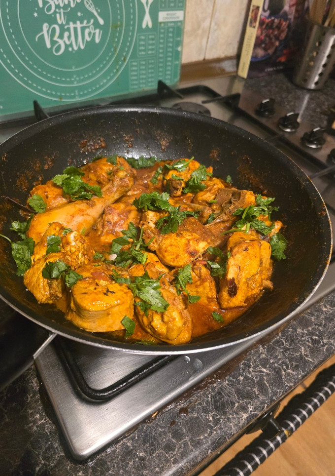 Indiai citromos, csirke curry (Nimbu Murghi) recept fotója