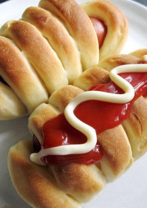 A picture of Sausage Bread Rolls.