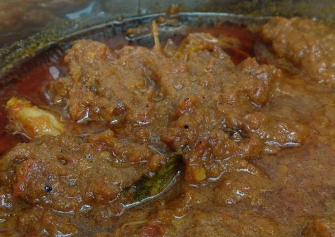 Rendang daging pedas