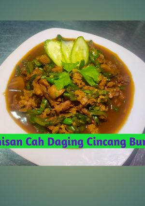 Foto resep Resep Cah Daging Sapi Cincang Buncis + Jamur