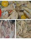 Chân gà ngâm tắc sả