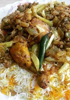 صورة لوصفة برياني دجاج