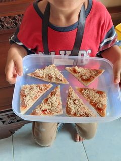 Foto resep Pizza Roti Tawar (no oven)