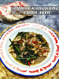 Foto resep Tumis Kangkung Cumi Asin