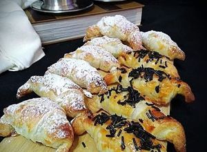 Foto principal de Croissant rellenos de chocolate
