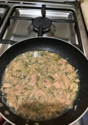صورة لوصفة تونة بالشبت