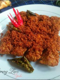 Foto resep Tempe goreng laos