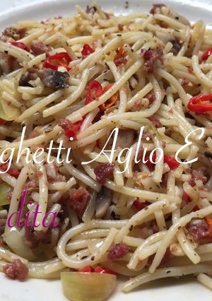 Foto resep Spaghetti Aglio E Olio