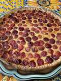 Tarte aux cerises et crème d’érable