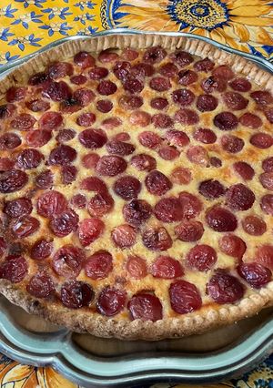 Une photo de Tarte aux cerises et crème d’érable