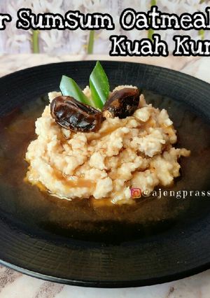 Foto resep [menu diet] Bubur Sumsum Oatmeal Kuah Kurma