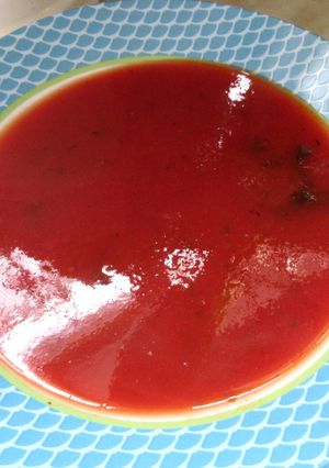 Toszkán paradicsomleves recept fotója