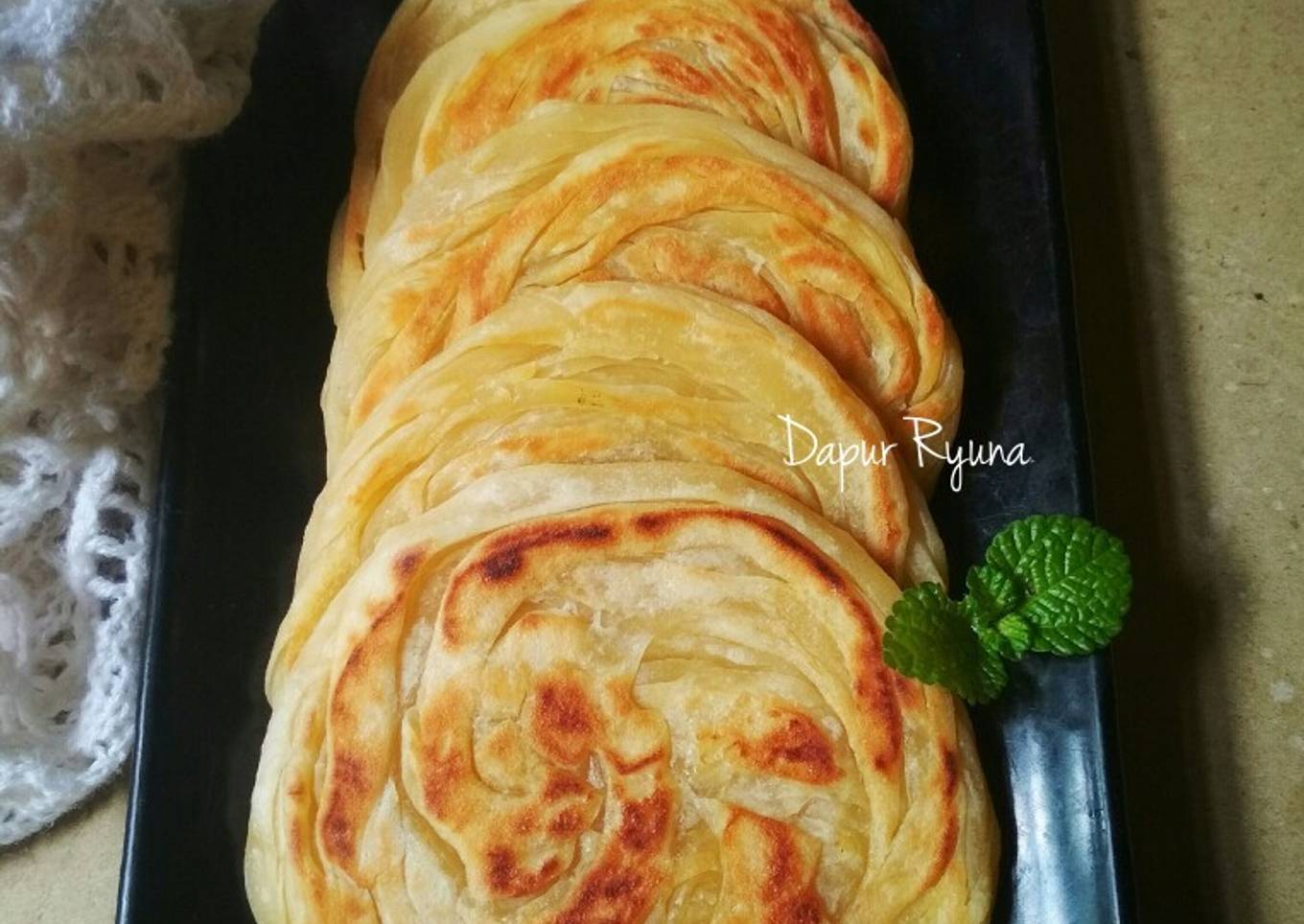 Roti Konde / Roti Cane / Roti Maryam Tanpa Telur