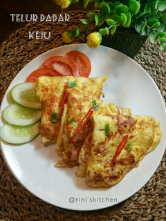 Foto resep Telur Dadar Keju