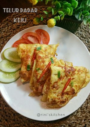 Foto resep Telur Dadar Keju