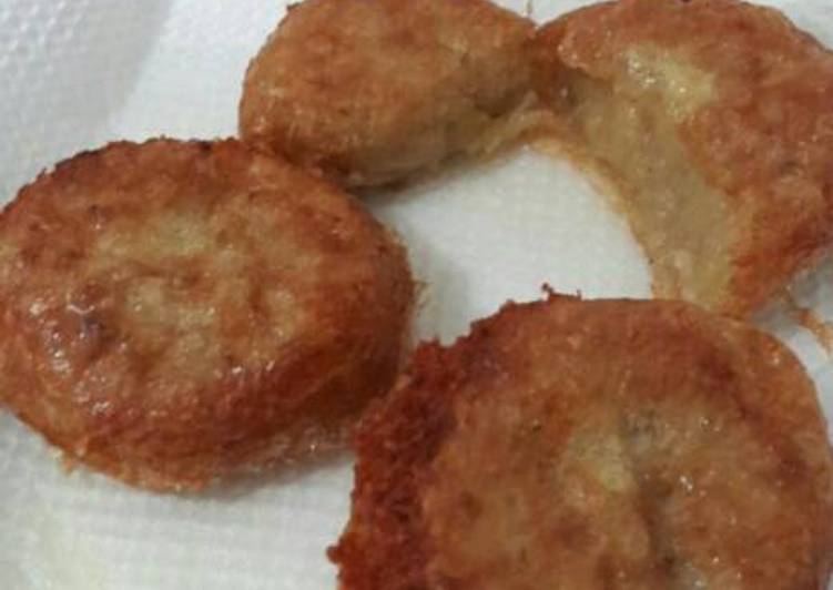 Mpasi perkedel daging kentang super lembuut