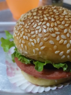 Foto resep Roti burger Homemade ^Krabby Patty^