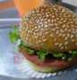 Bagaimana Membuat Roti burger Homemade ^Krabby Patty^ yang Menggugah Selera