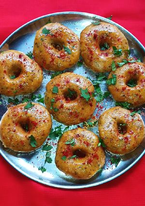 A picture of Rice Flour Khichu.