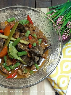 Foto resep Krengsengan ati ampela buncis tempe