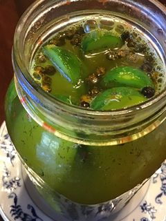 A picture of California Farm Pickle Miniature Cucumbers.