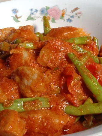 Langkah Mudah untuk Menyiapkan Resep Pentol buncis bumbu bali yang Bisa Manjain Lidah Anti Ribet, Menggugah Selera