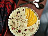 Oats mango pudding