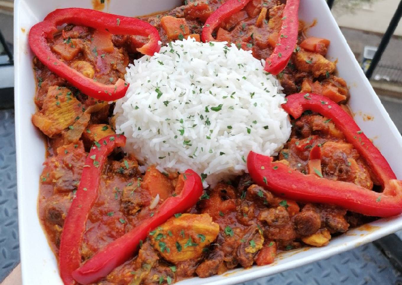 Sweet coconut curry