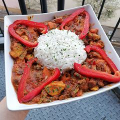 A picture of Sweet coconut curry.