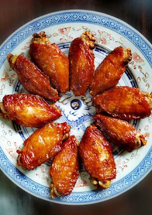 รูปของ ไก่อบซอสคิดโคแมน คีโต (เตาอบลมร้อน)