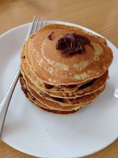 Foto resep Pancake Cokelat Dadakan