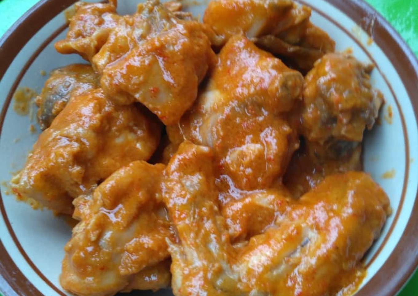Ayam saus santan istimewa