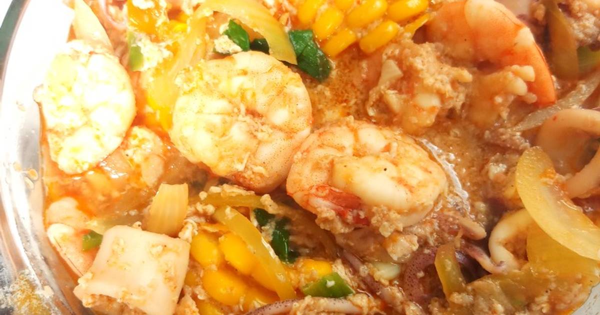 Resep Cumi dan udang saus padang oleh yeny andini Cookpad Resep Cumi dan udang saus padang oleh yeny andini Cookpad