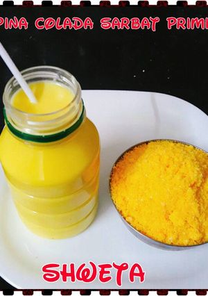 A picture of Pina colada sarbat primix.