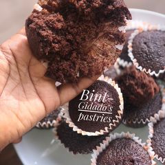 A picture of Chocolate cupcake.