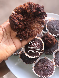 A picture of Chocolate cupcake.