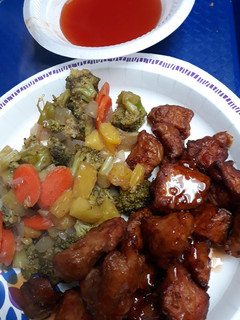 A picture of Sweet and Sour Pineapple Pork.