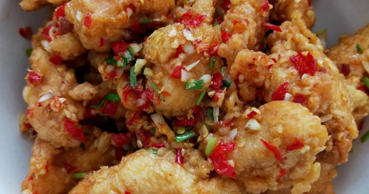 Resep Ayam Cabe Garam Oleh Yessil Chechiel Cookpad