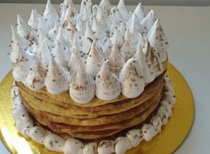 Una foto de Rogel o torta alfajor con dos ingredientes!!