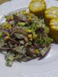 Ceviche de Pejerrey con Choclos