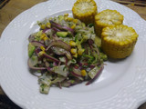 Ceviche de Pejerrey con Choclos