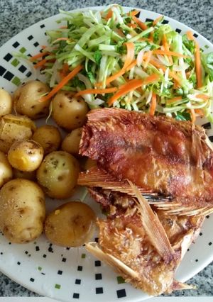 Una foto de Pescado al horno