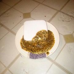 A picture of Ice fish nd Morin ga soup serve with tuwan masara.