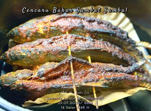Gambar Ikan Cencaru Bakar Sumbat Sambal (Air Fryer)