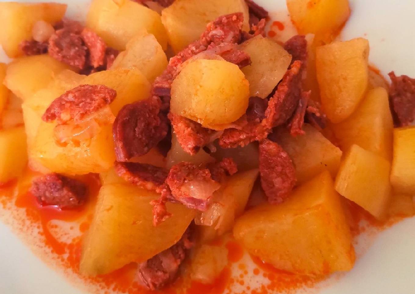 Chorizo aux pommes de terre
